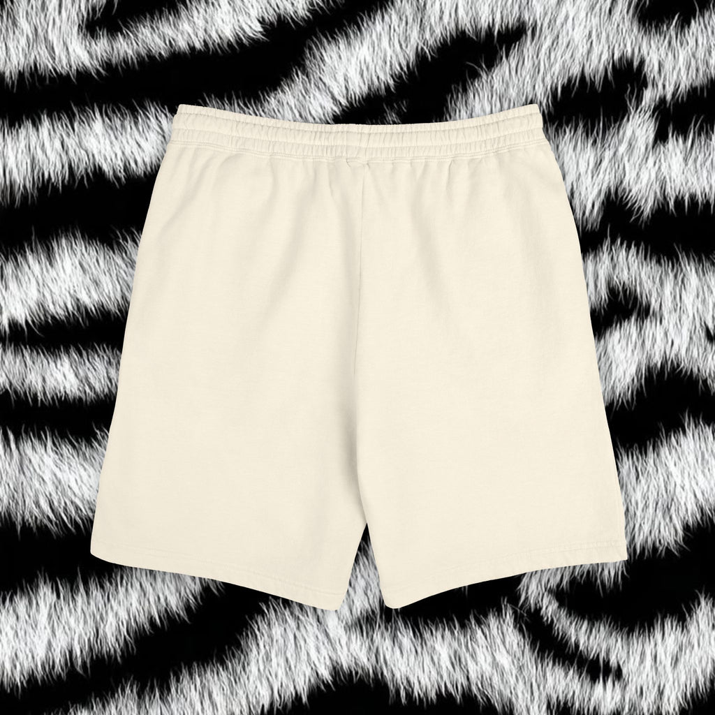 Fleece Shorts — 'Don't Be a P*ssy' Cat Graphic